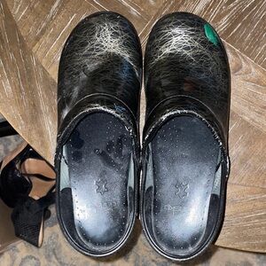 Dansko Black and Gray Women's Shoes